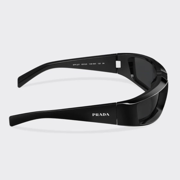 Prada PR 25YS black / dark grey lens runway sunglasses OS UNI​​​​ - Picture 4 of 12